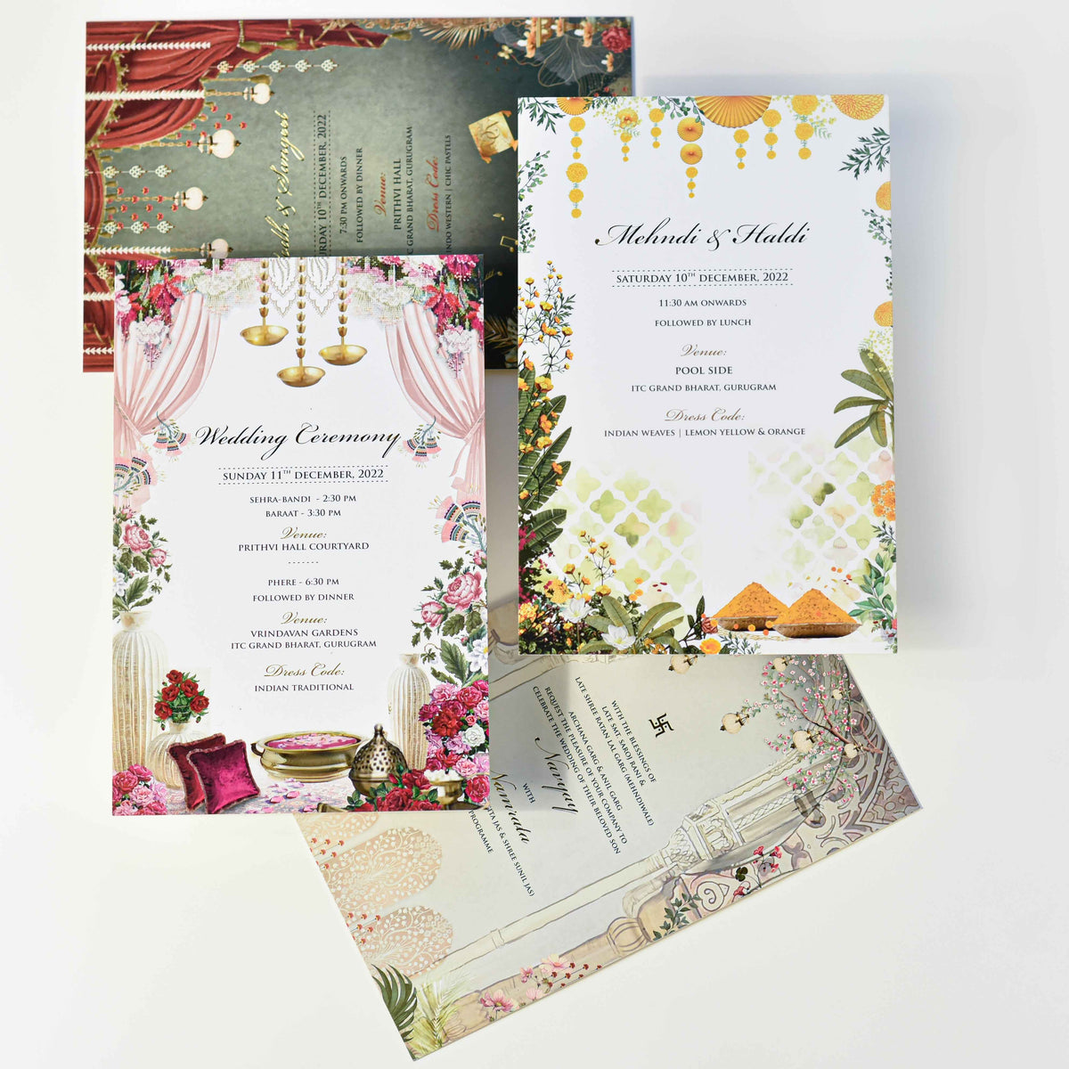 Wedding Stationary White Mirage