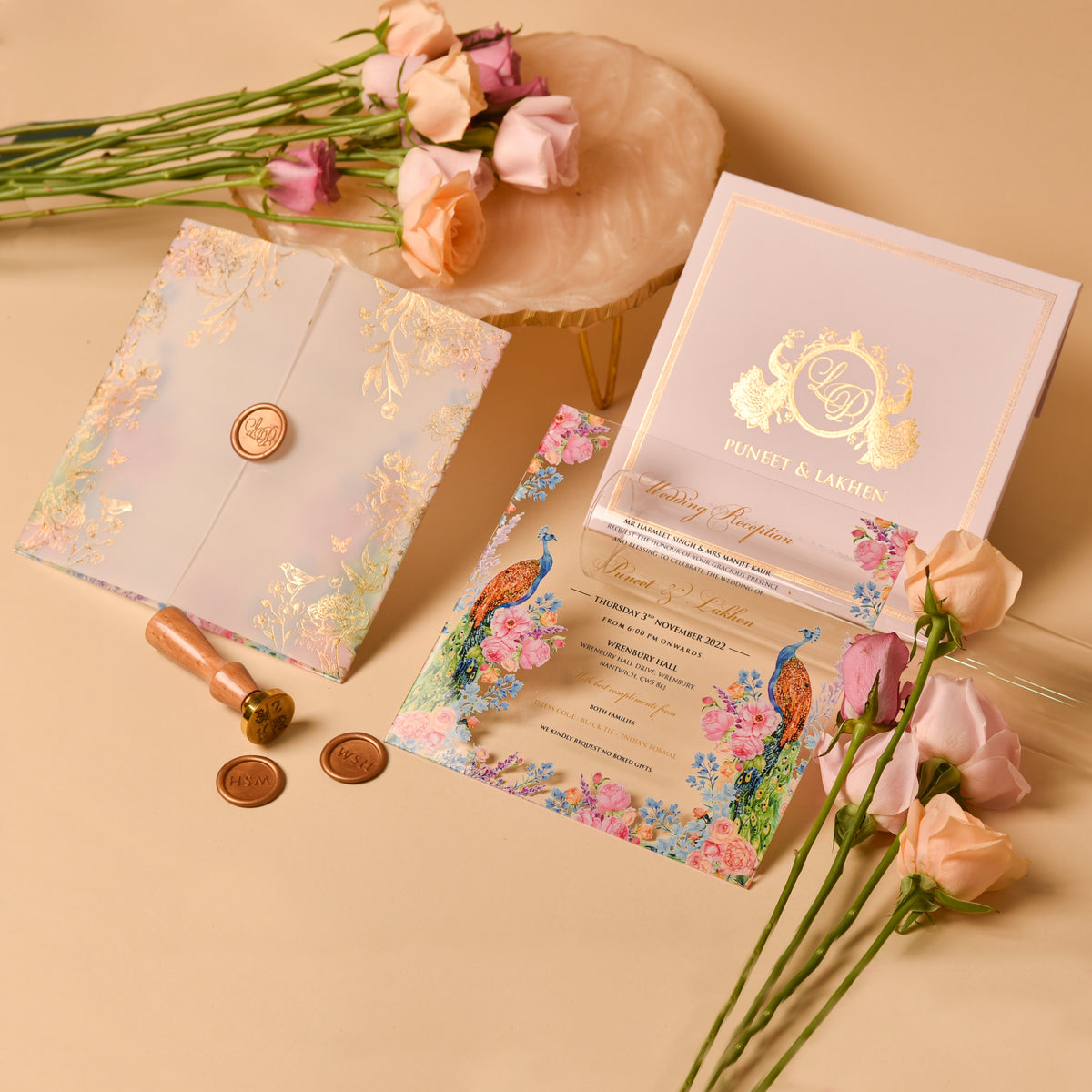 Envelope White Mirage