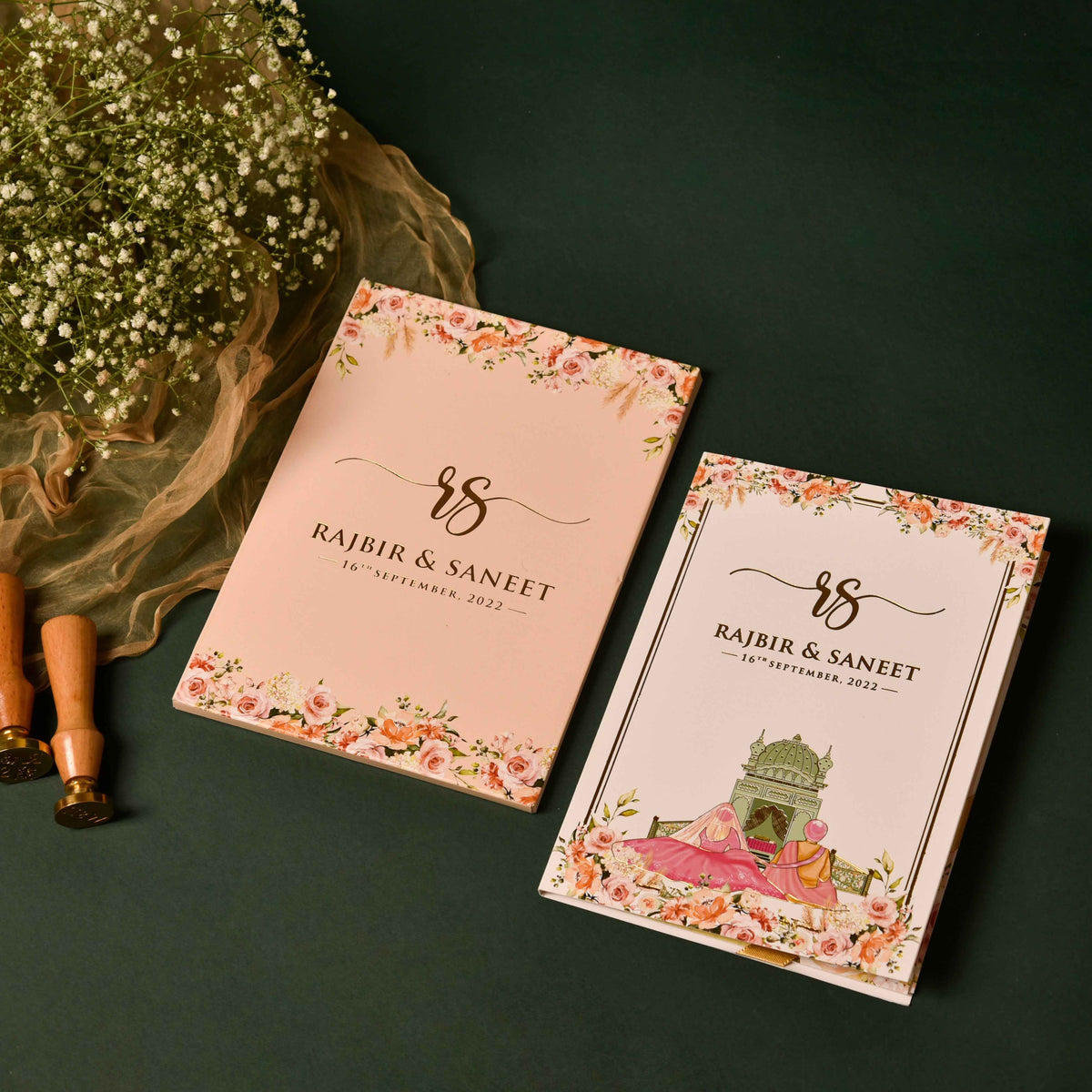 Wedding Stationary White Mirage