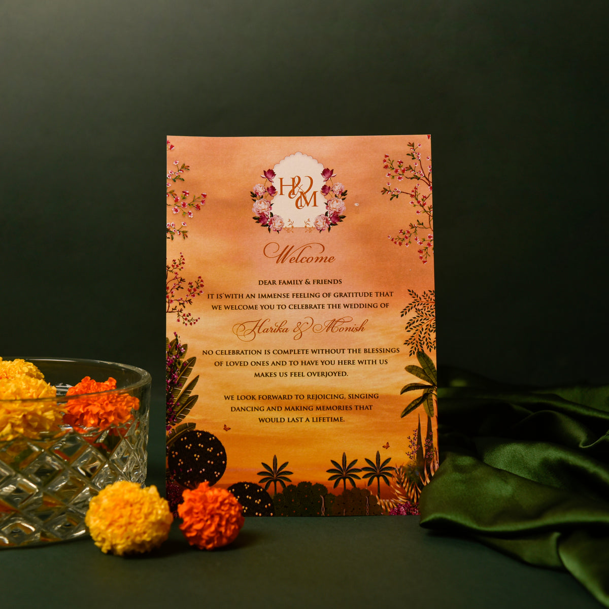 Wedding Stationary White Mirage