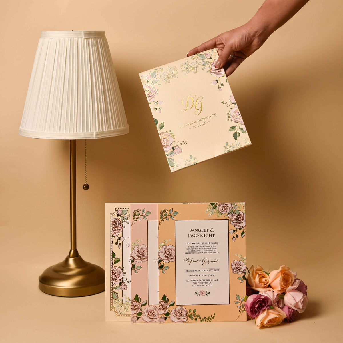 Wedding Stationary White Mirage