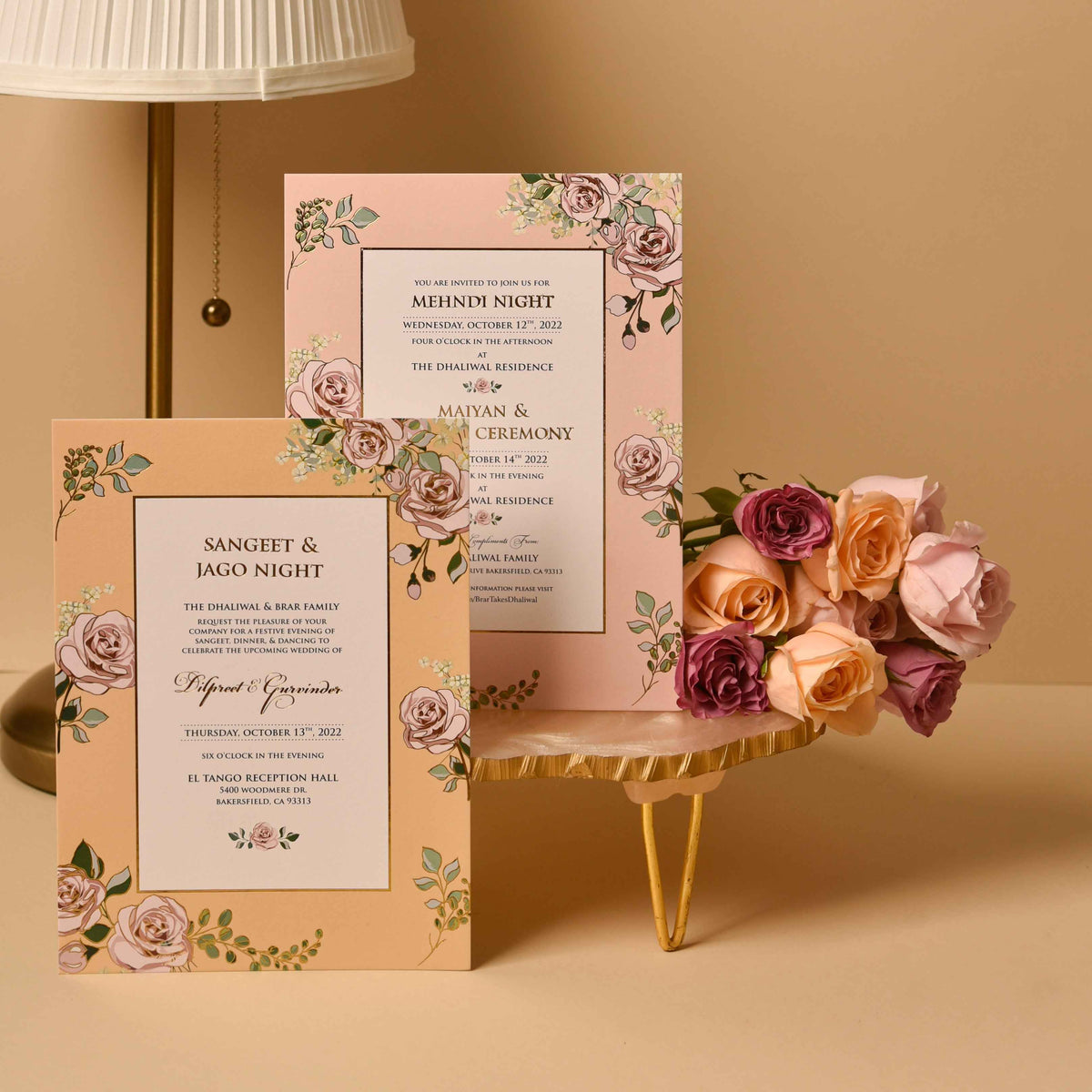 Wedding Stationary White Mirage