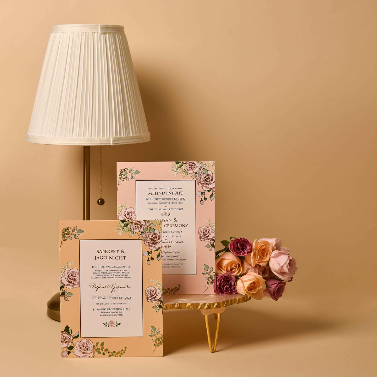 Wedding Stationary White Mirage