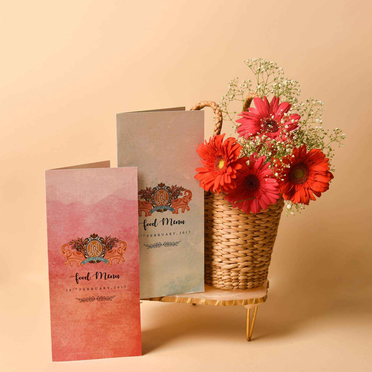 Wedding Stationary White Mirage