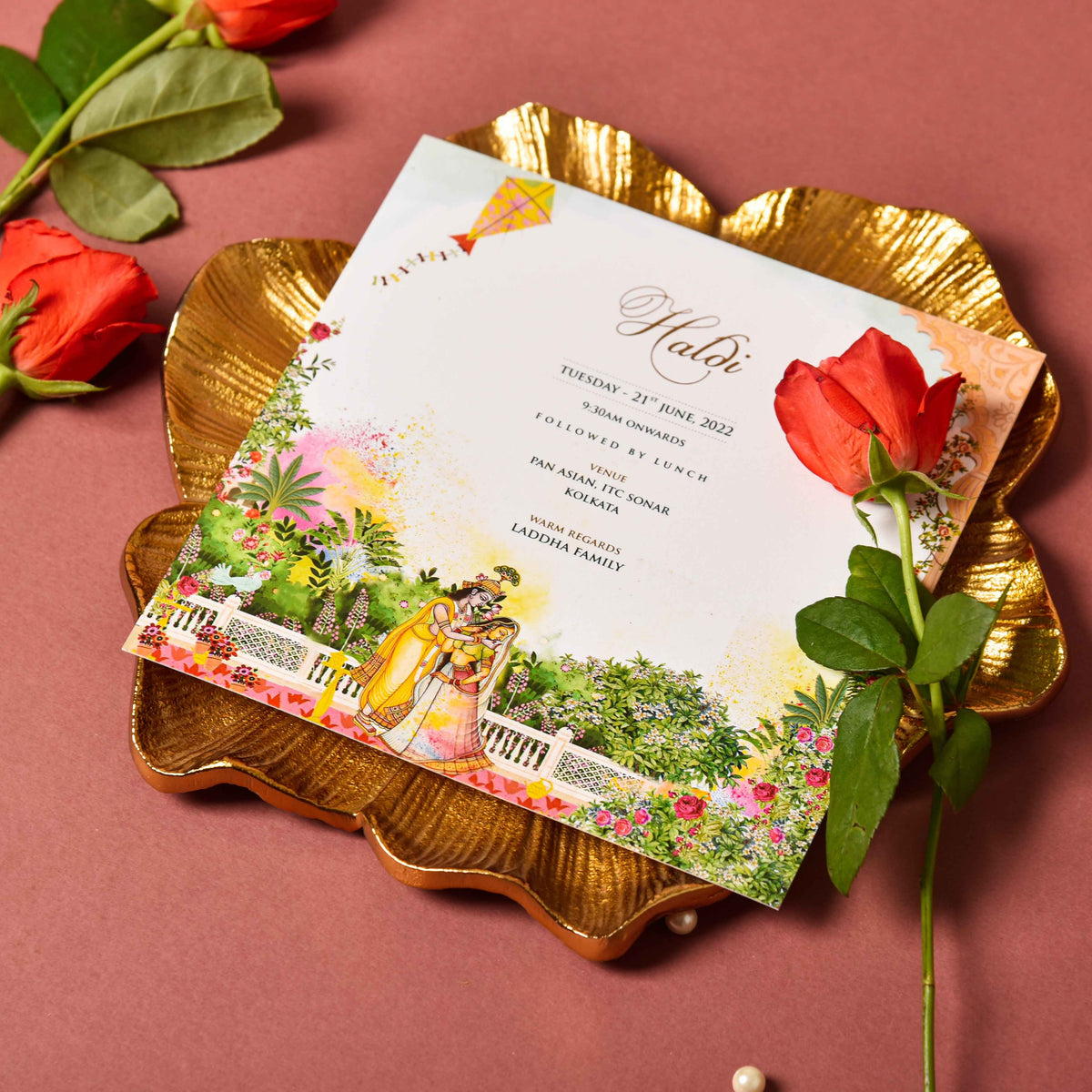 Wedding Stationary White Mirage