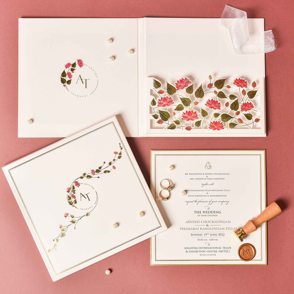 Envelope White Mirage