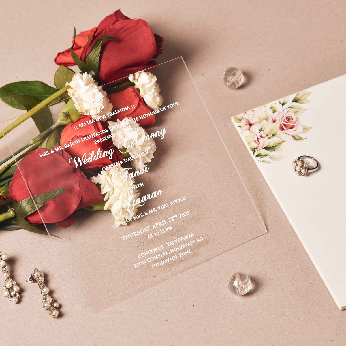 Envelope White Mirage