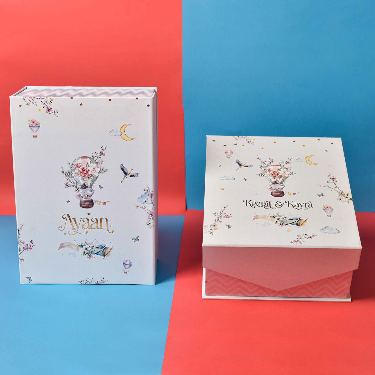 Baby Announcements White Mirage