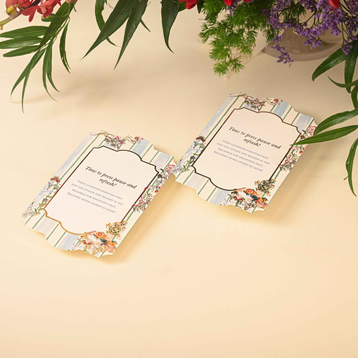 Wedding Stationary White Mirage