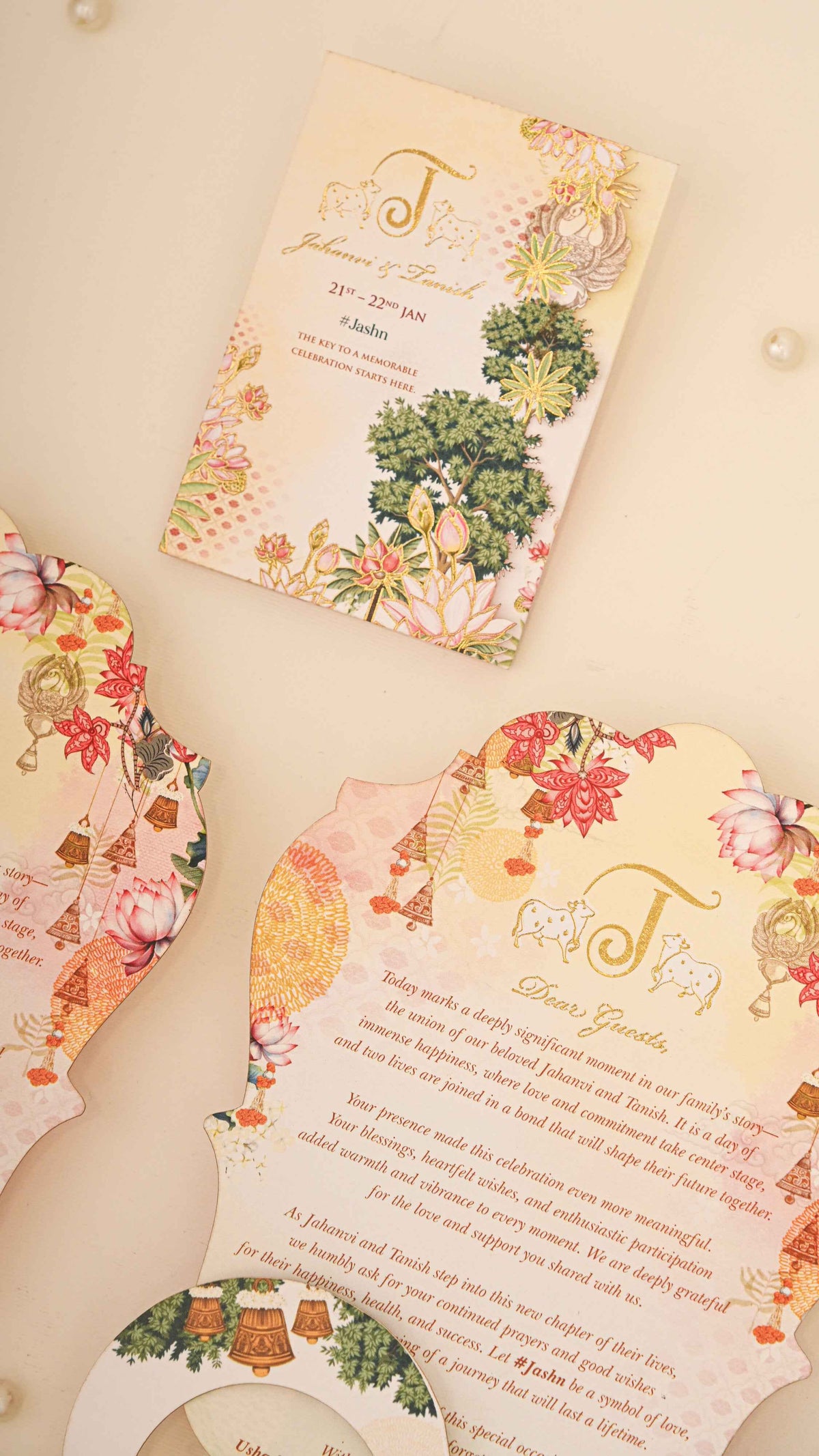 Wedding Stationary White Mirage