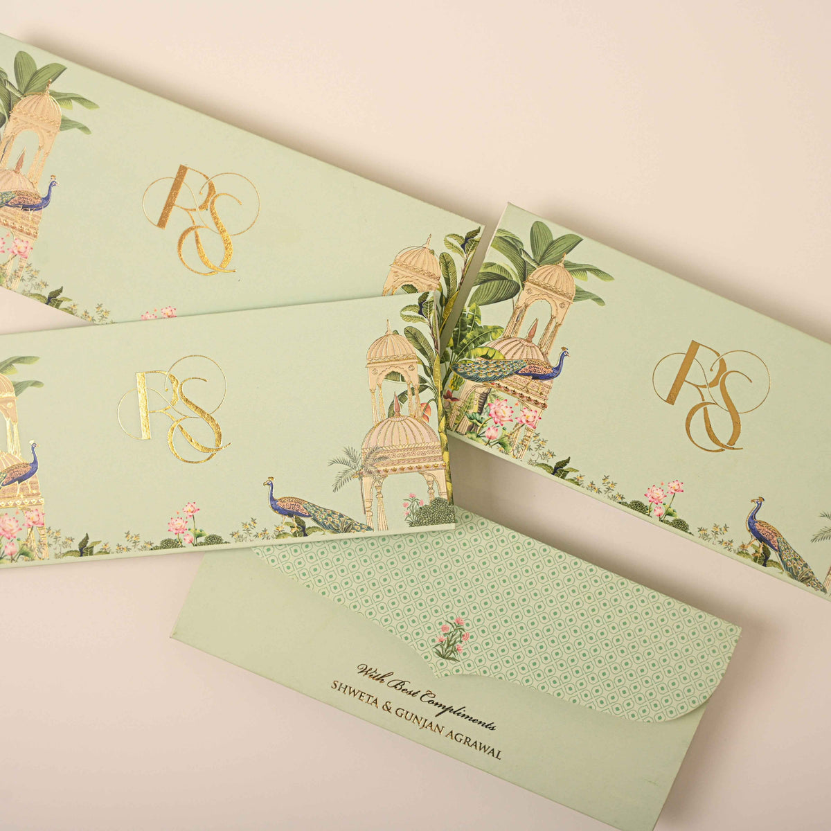 Wedding Stationary White Mirage