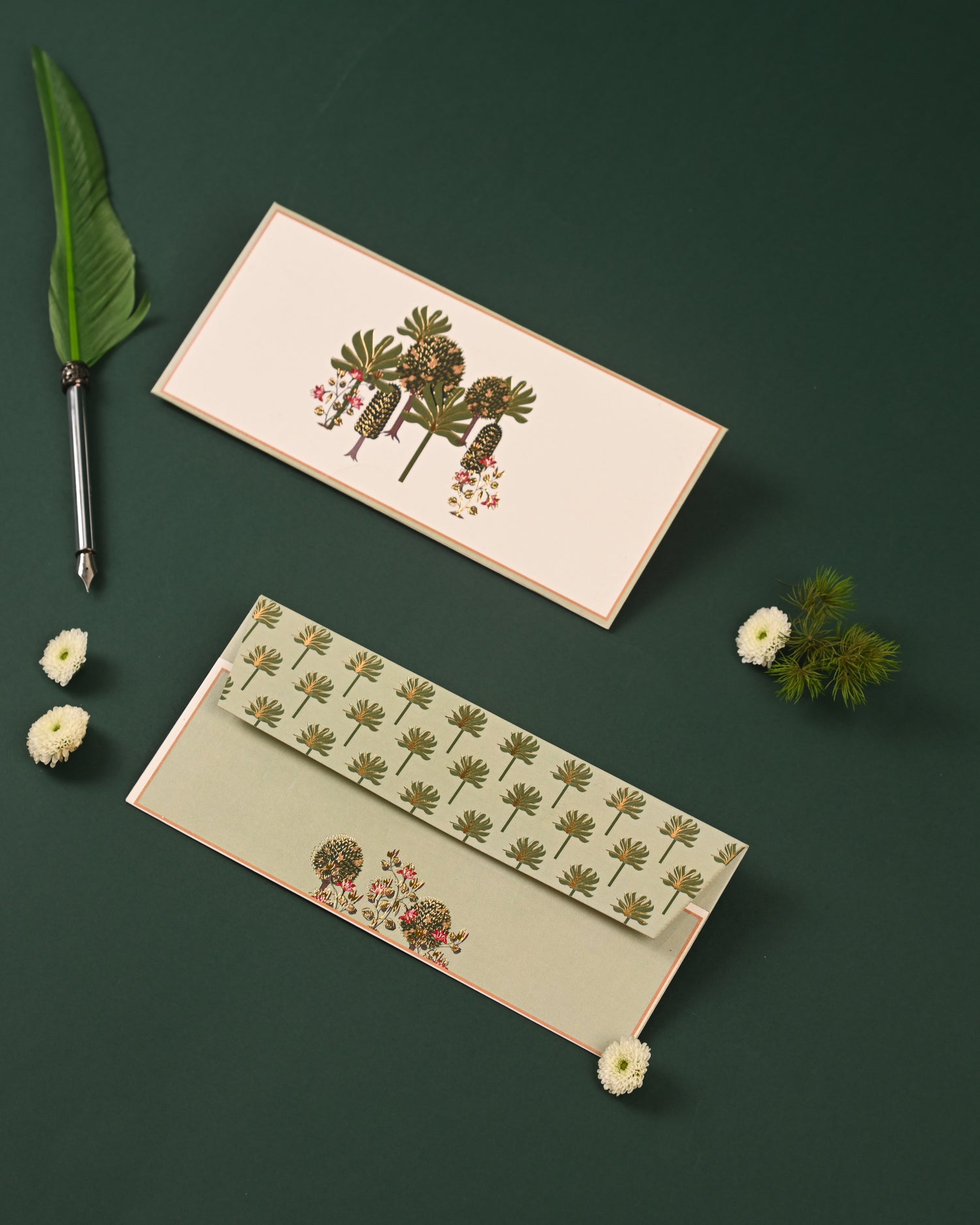 Wedding Stationary White Mirage