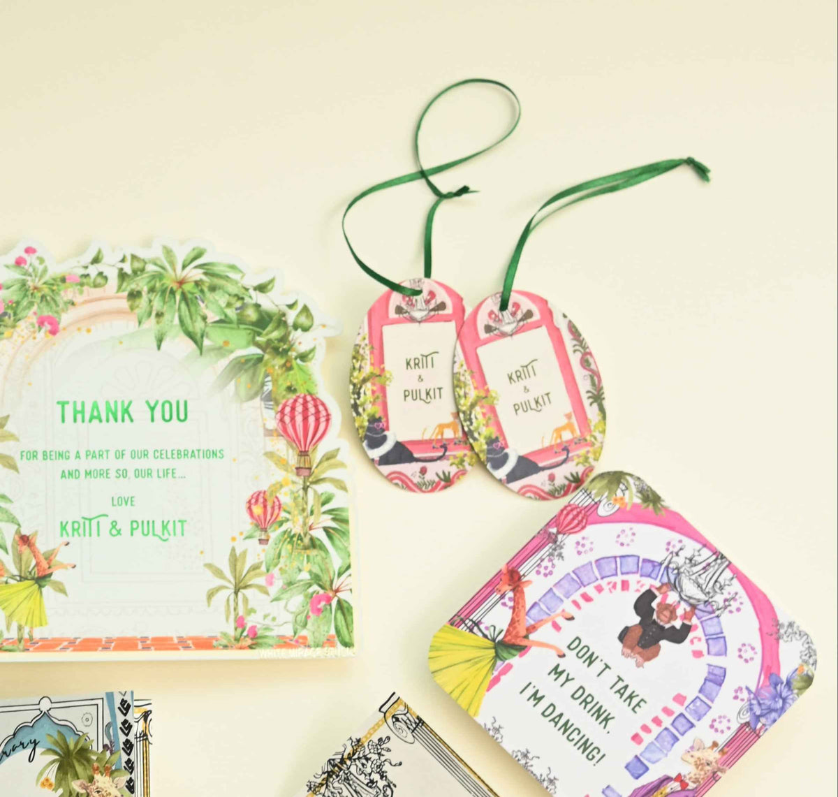 Wedding Stationary White Mirage