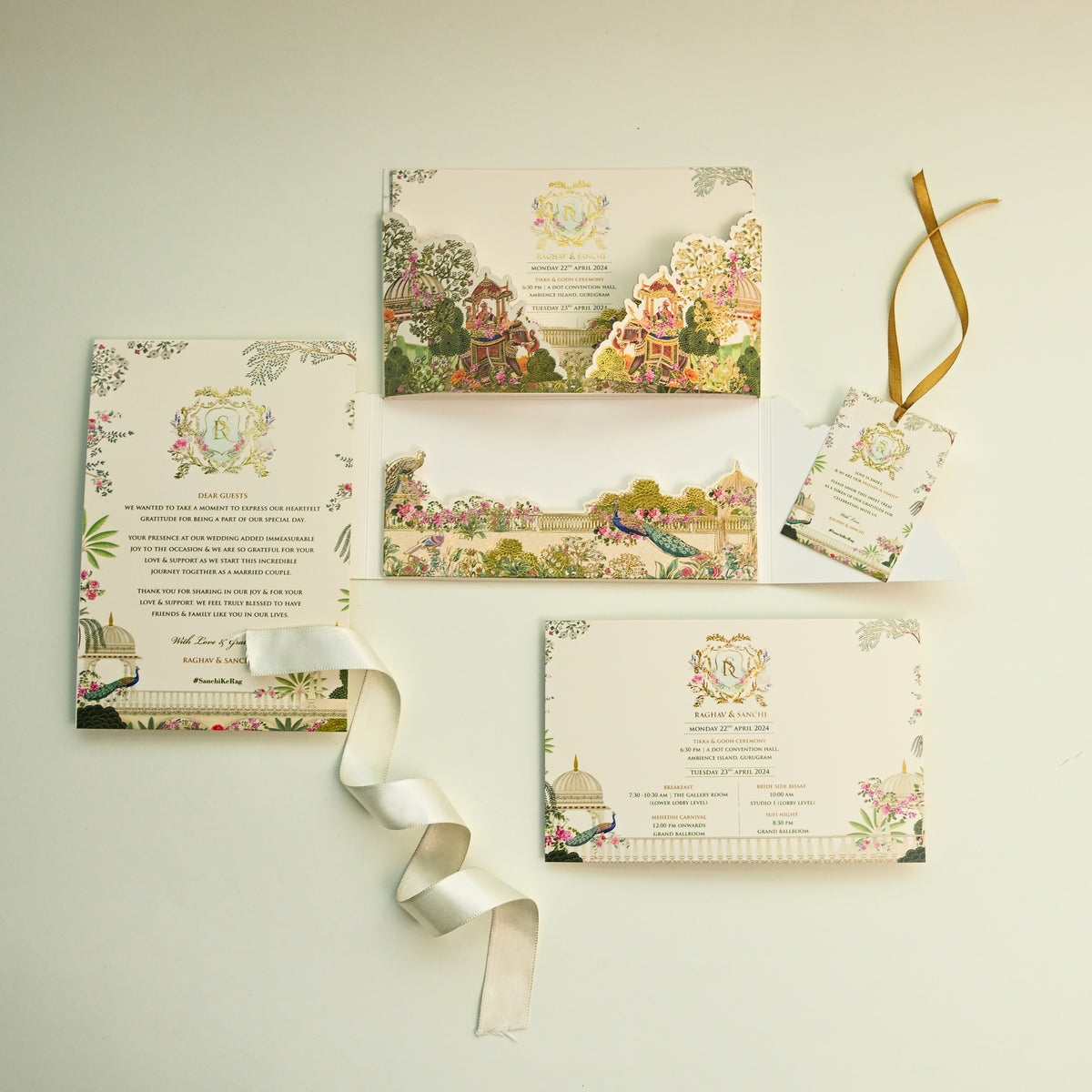 Envelope White Mirage