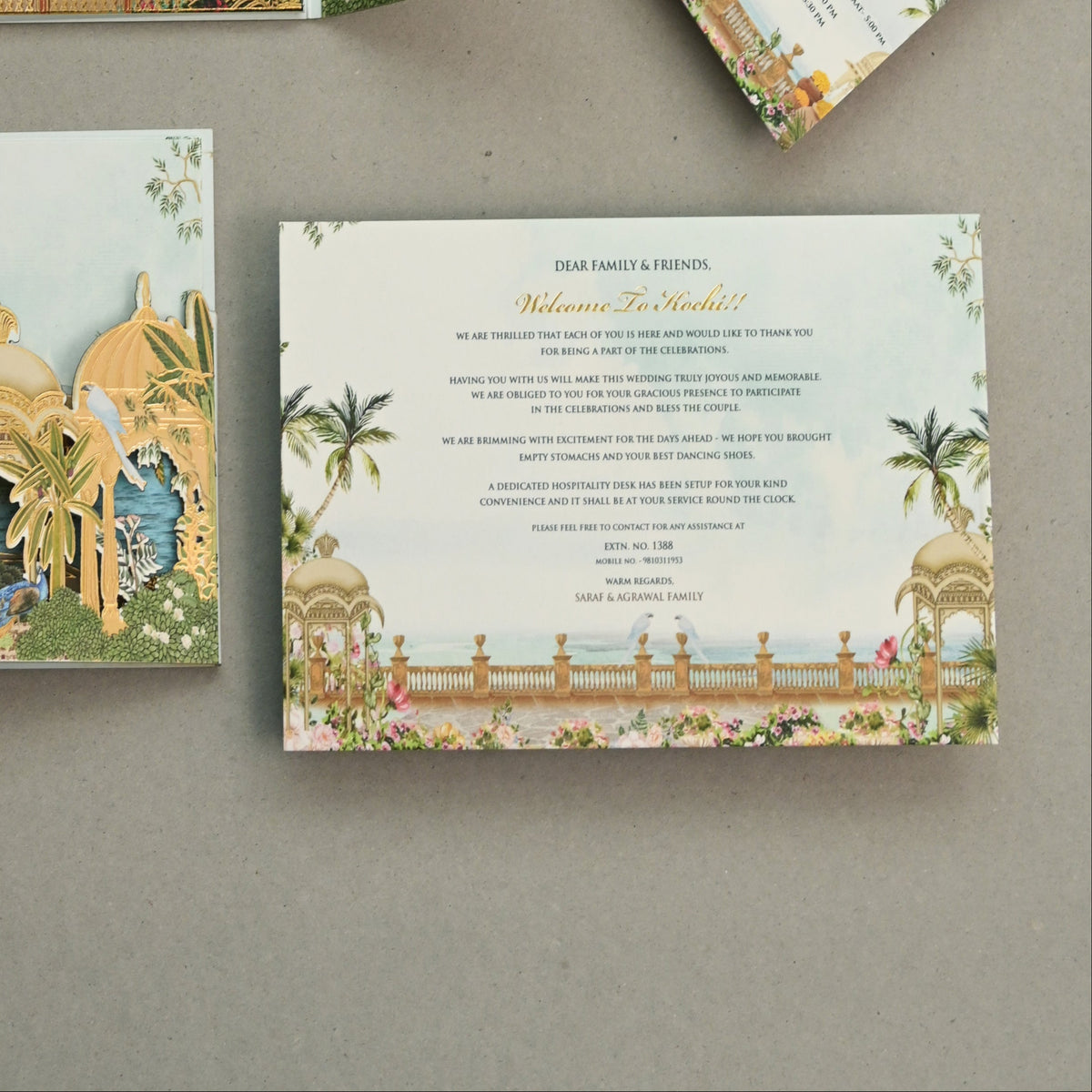 Wedding Stationary White Mirage