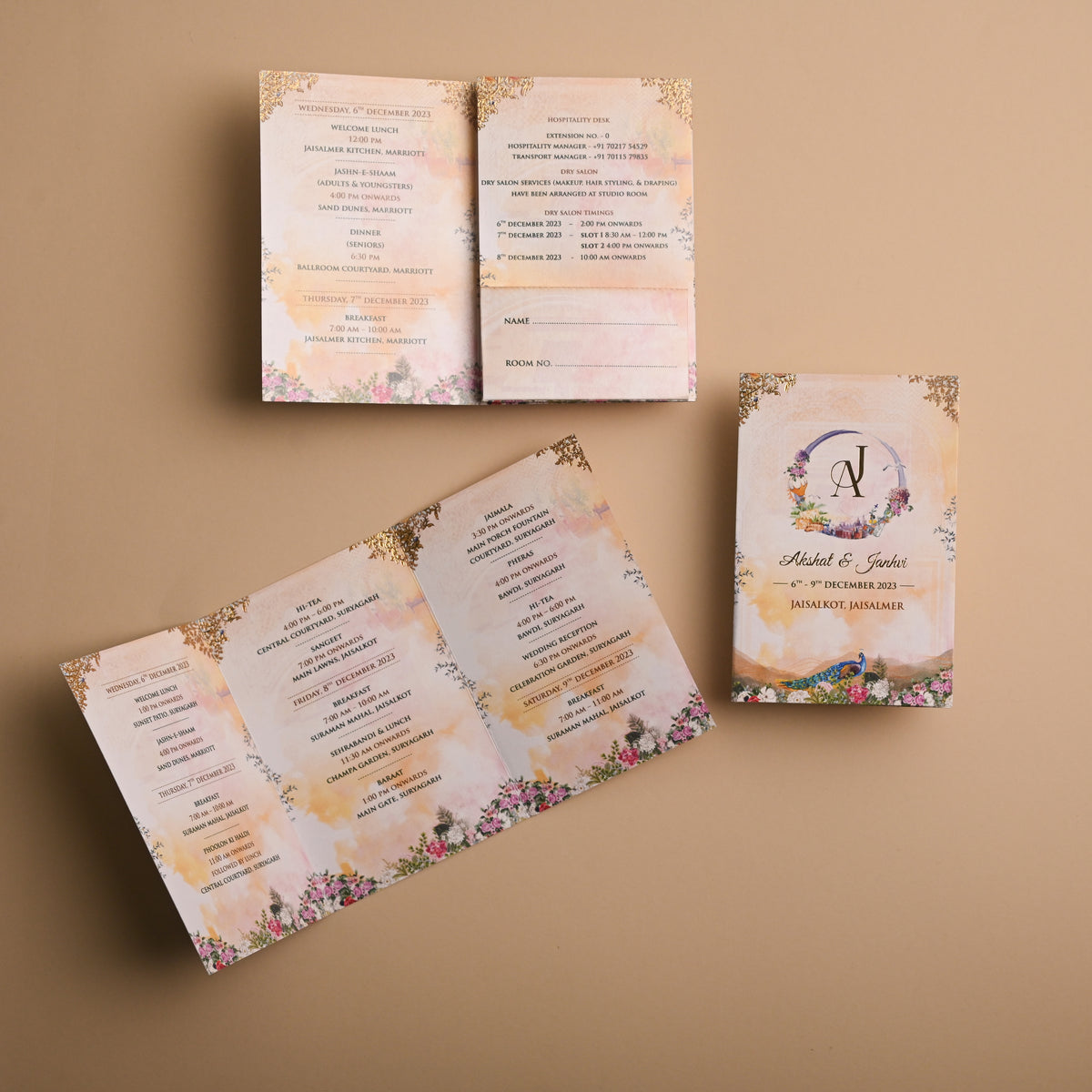 Wedding Stationary White Mirage