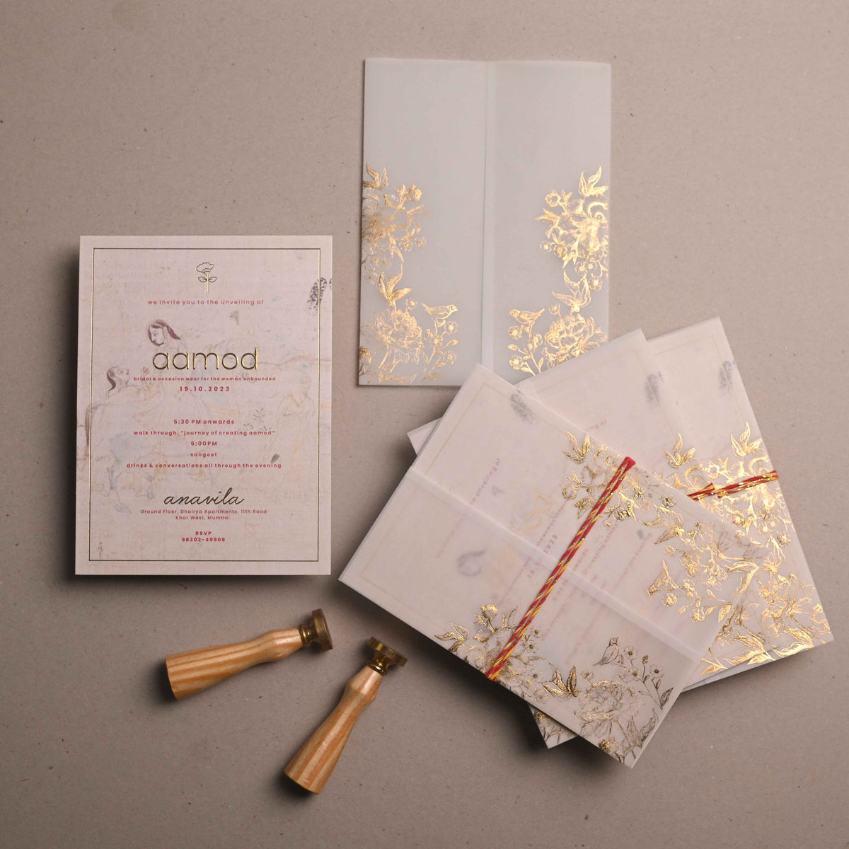 Envelope White Mirage