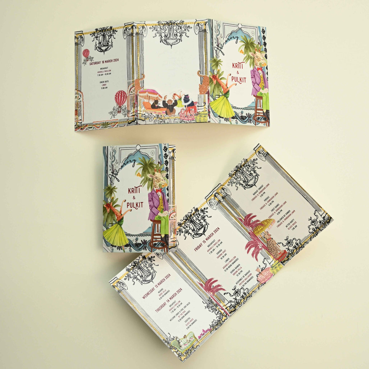 Wedding Stationary White Mirage