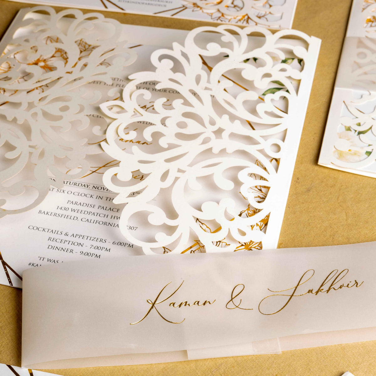 Envelope White Mirage