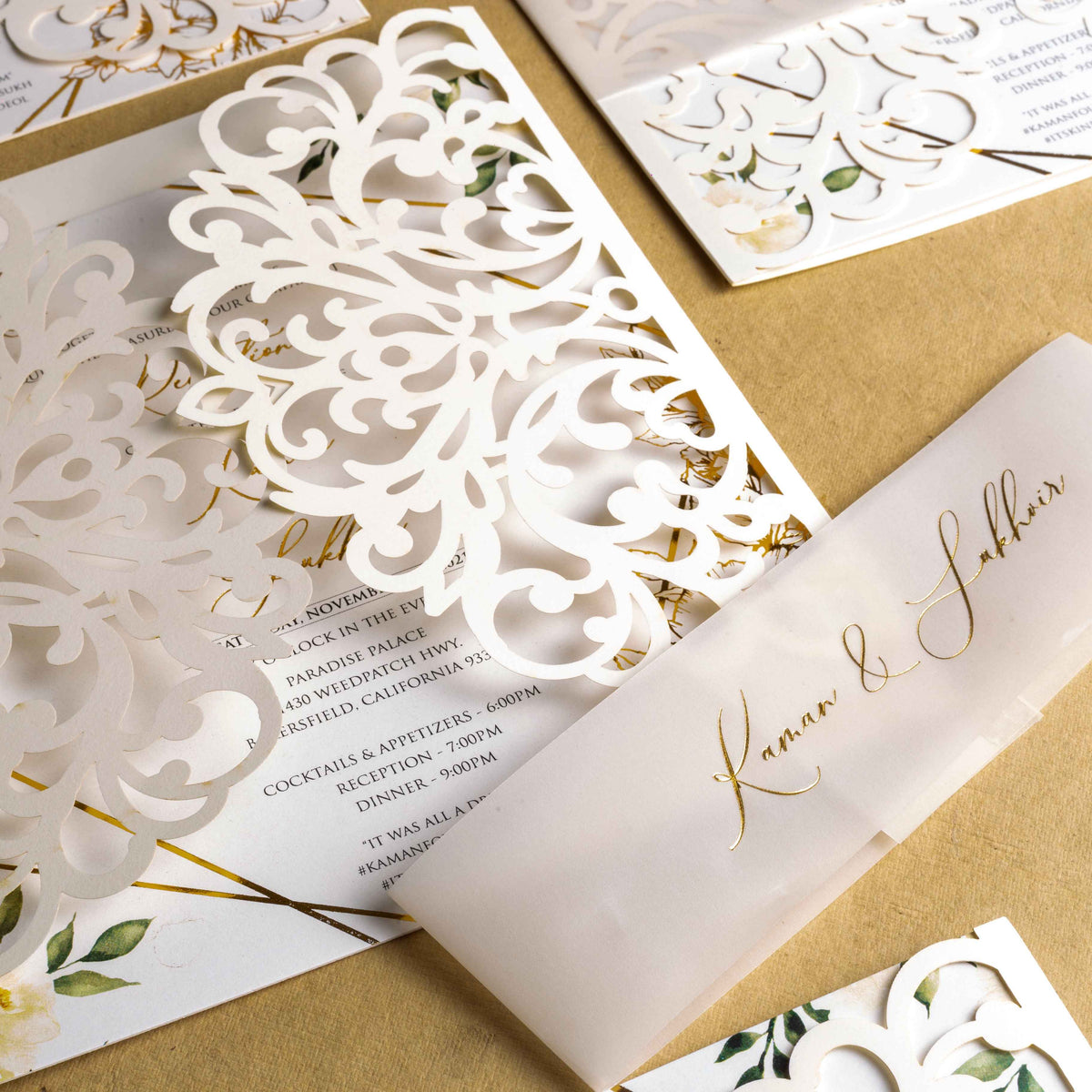 Envelope White Mirage