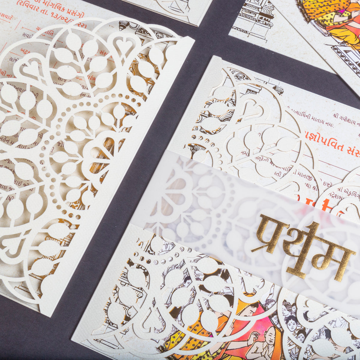 Envelope White Mirage
