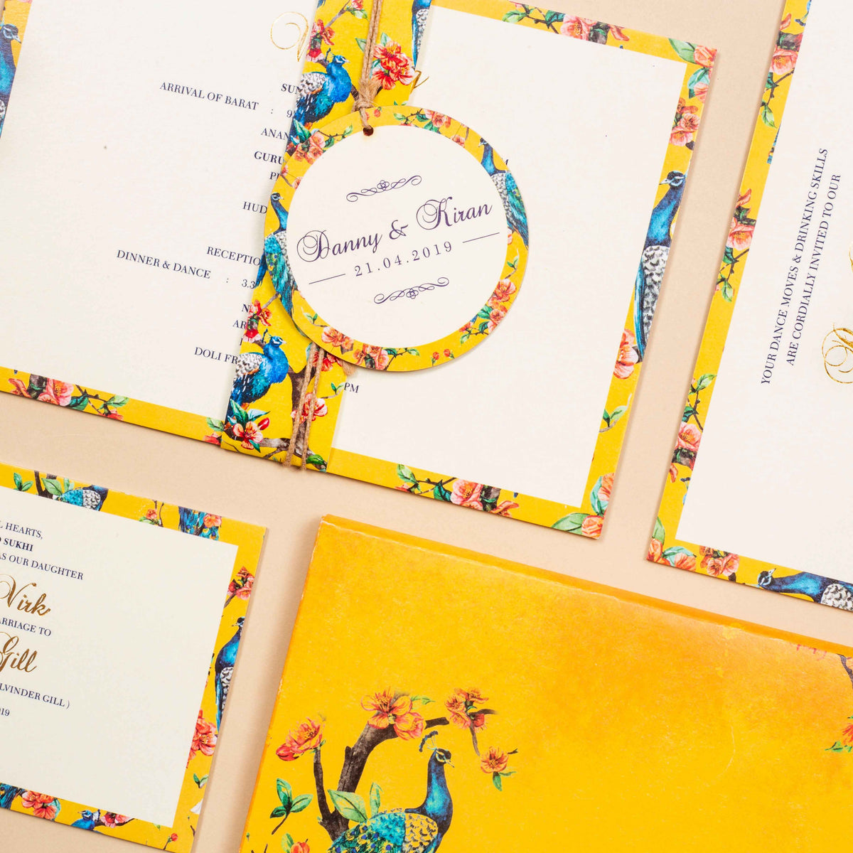 Wedding Stationary White Mirage