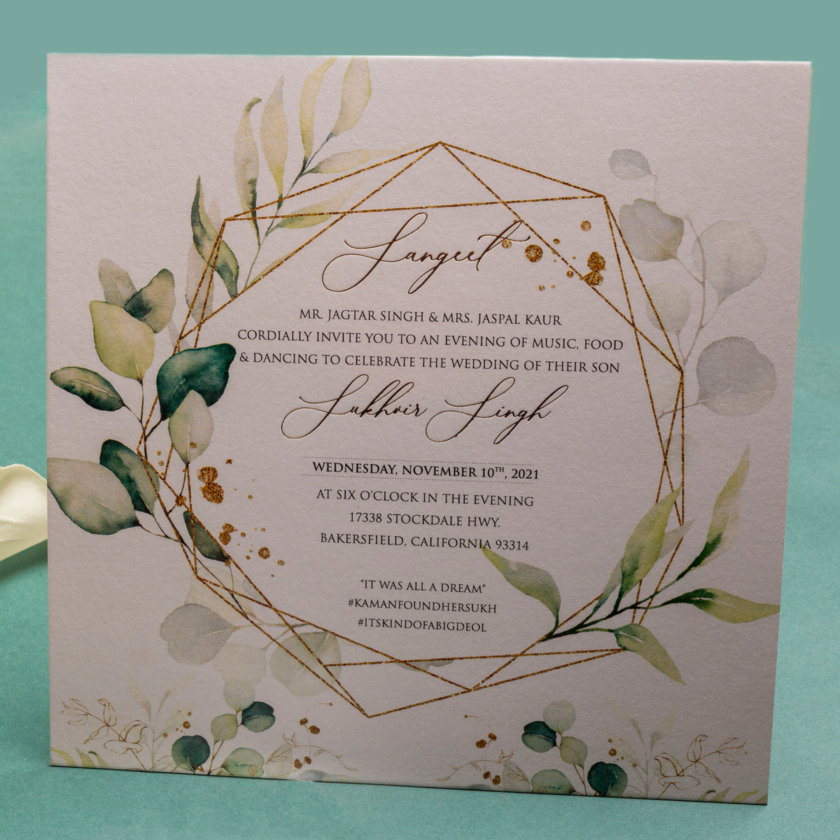 Envelope White Mirage