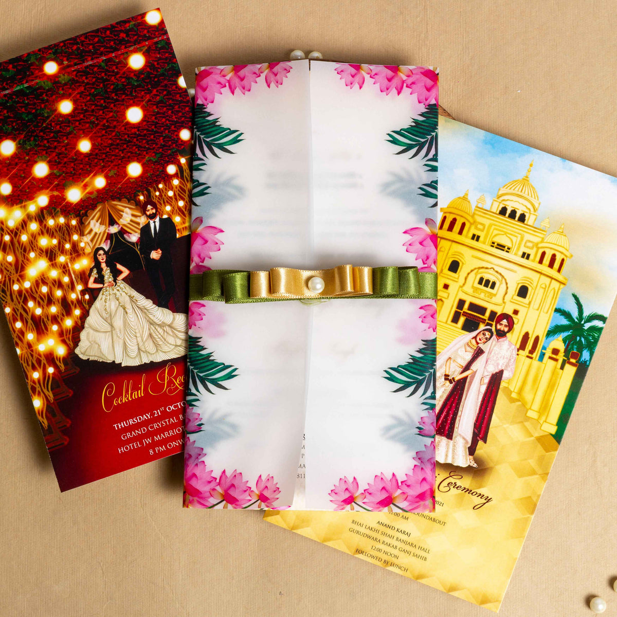 Envelope White Mirage