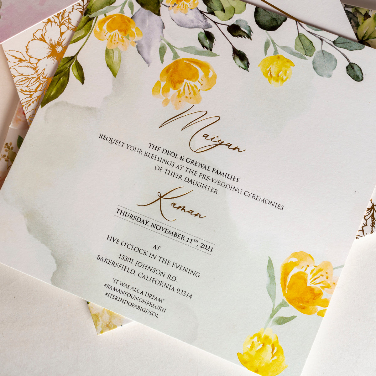 Envelope White Mirage