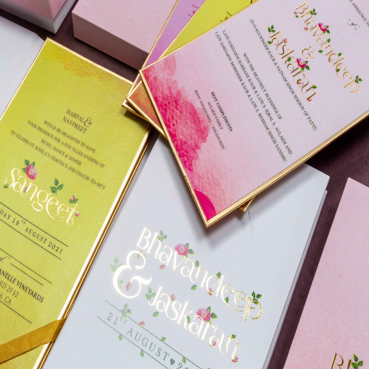 Wedding Stationary White Mirage