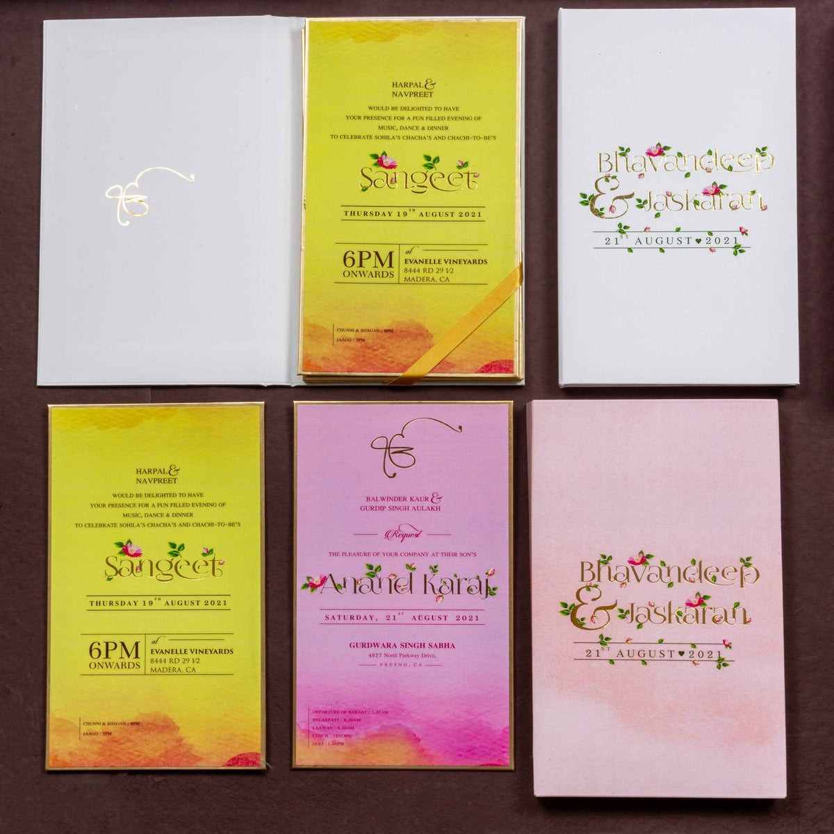 Wedding Stationary White Mirage