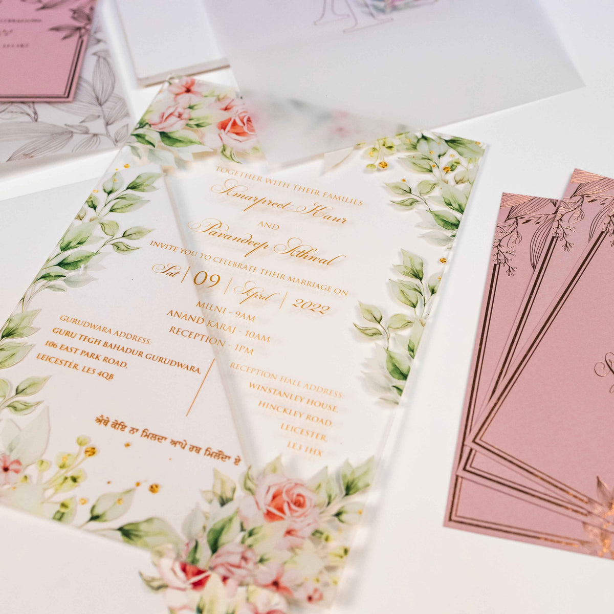 Envelope White Mirage