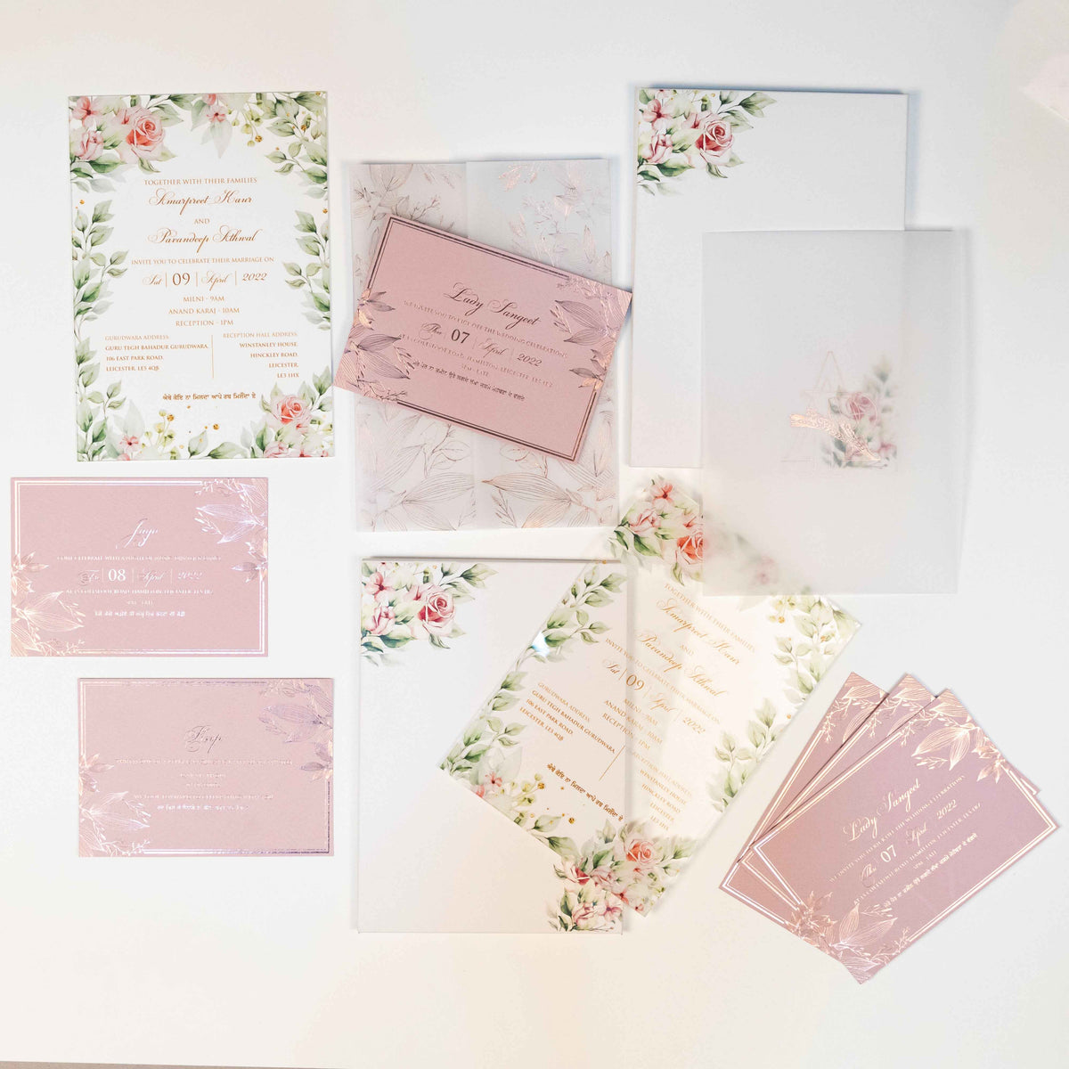 Envelope White Mirage