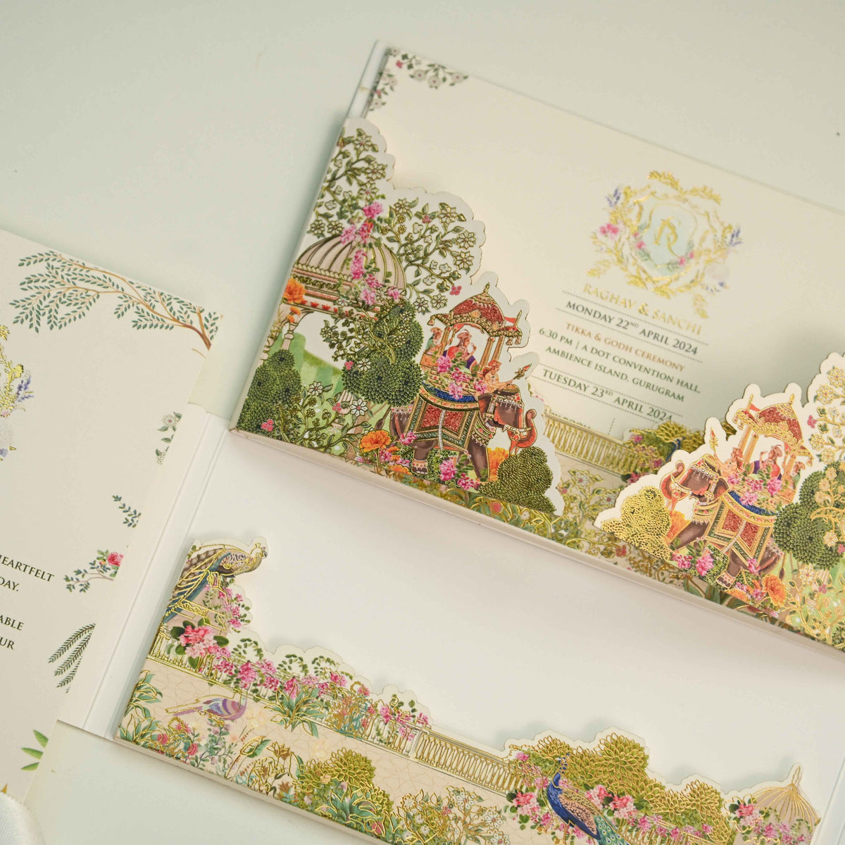 Wedding Stationary White Mirage