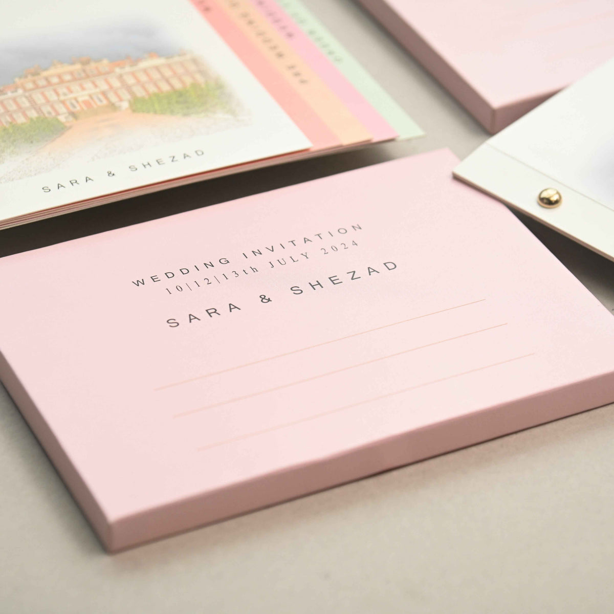 Envelope White Mirage