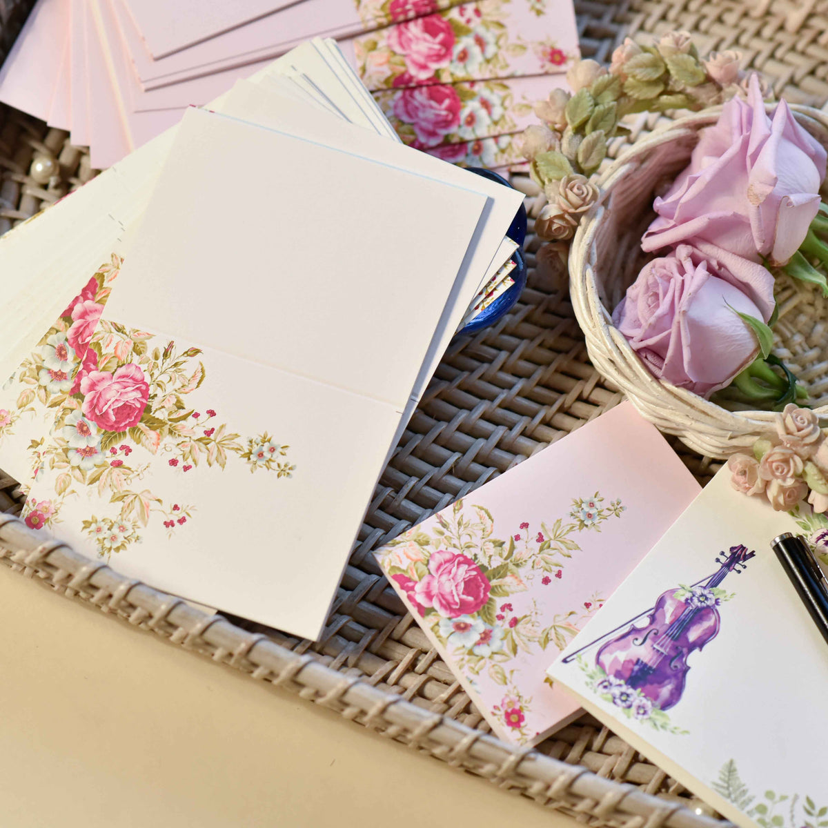 Wedding Stationary White Mirage