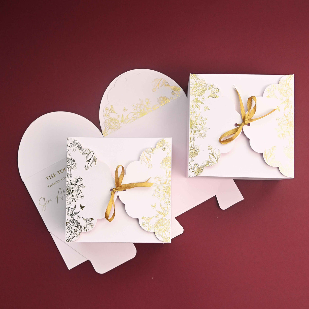 Wedding Stationary White Mirage