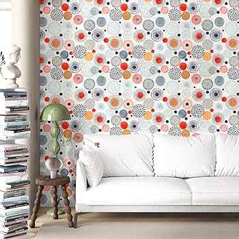 Boho Modern Art Wallpaper